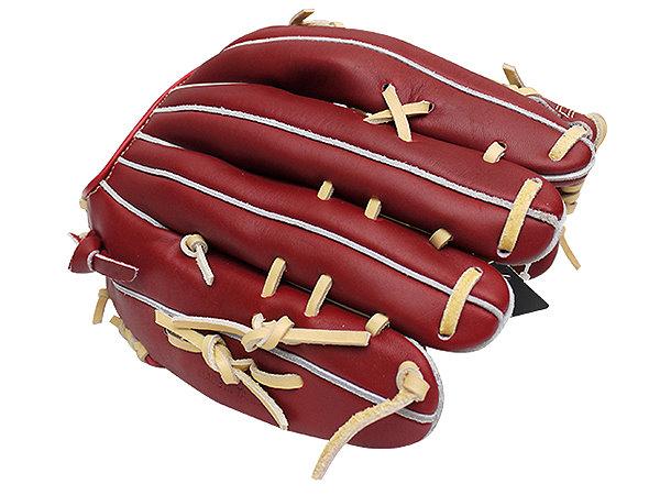 ZETT Pro Model NEO 12.75 inch LHT Burgundy Outfielder Glove