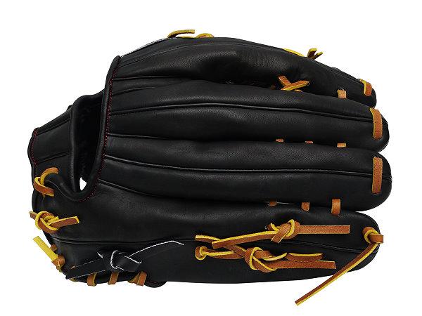 ZETT Pro Model 12.75 inch LHT Black Outfielder Glove