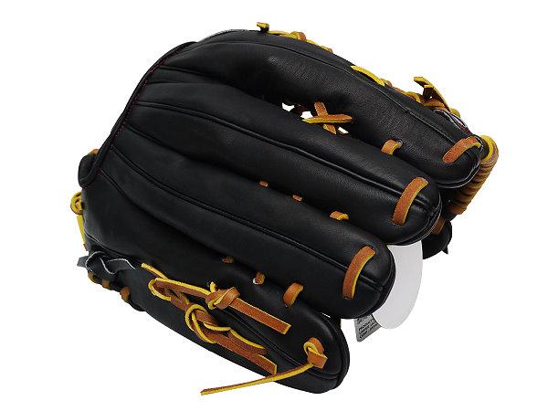 ZETT Pro Model 12.75 inch LHT Black Outfielder Glove