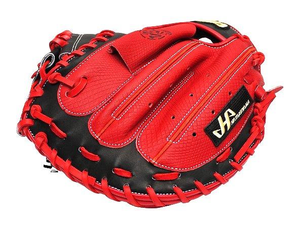 HATAKEYAMA Pro Francisco Pena Model 33 inch Catcher Mitt - Red