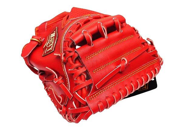 ZETT Pro Model 33 inch Catcher Mitt - Red